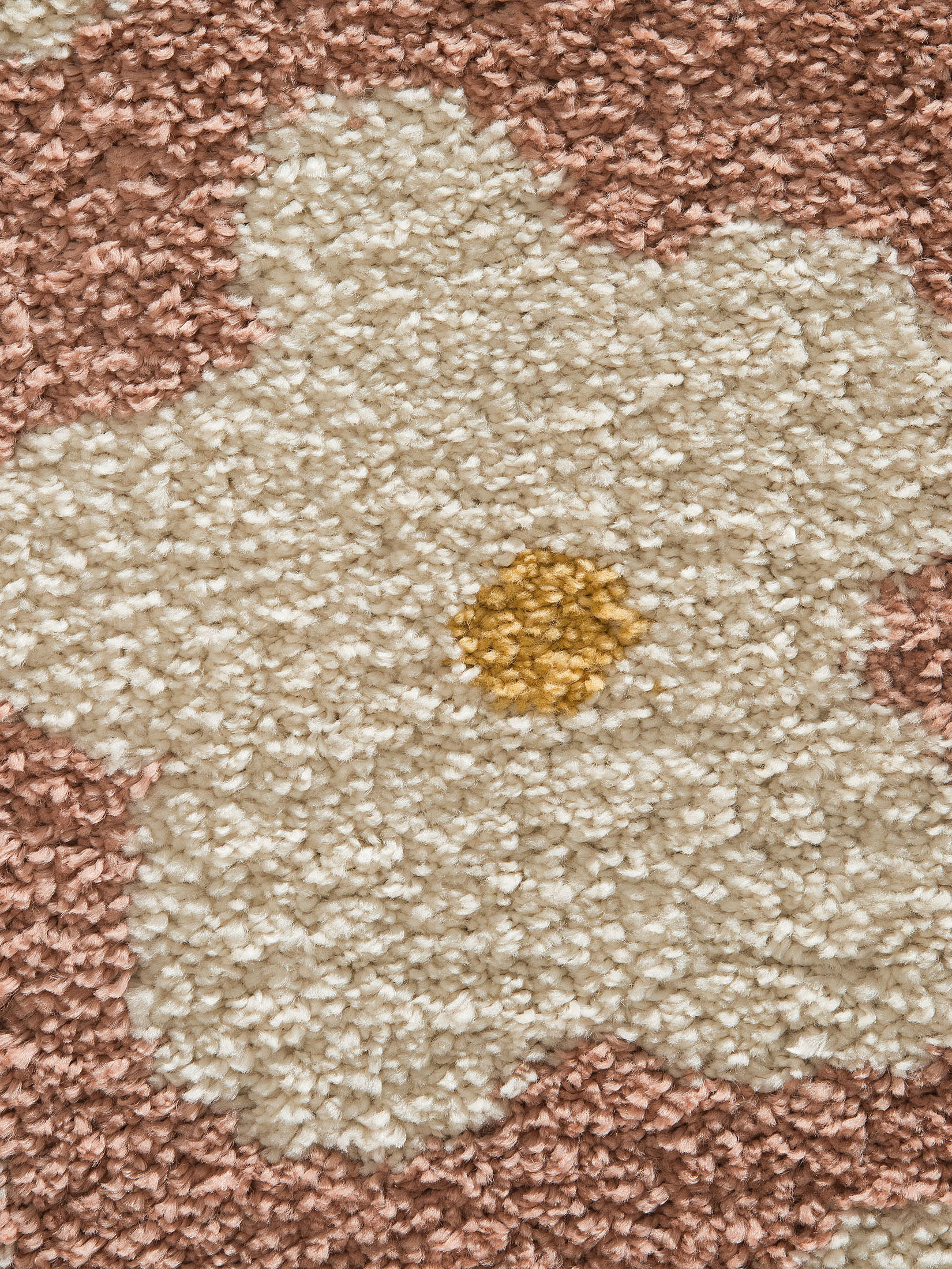 Daisy Moderner Teppich, Rose
