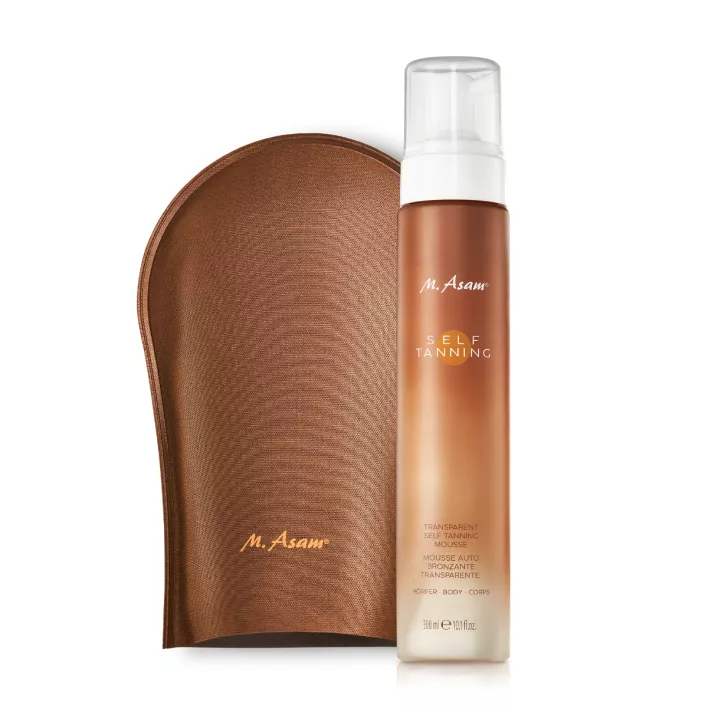 SUN Transparente Self Tanning Mousse & Applikator Handschuh