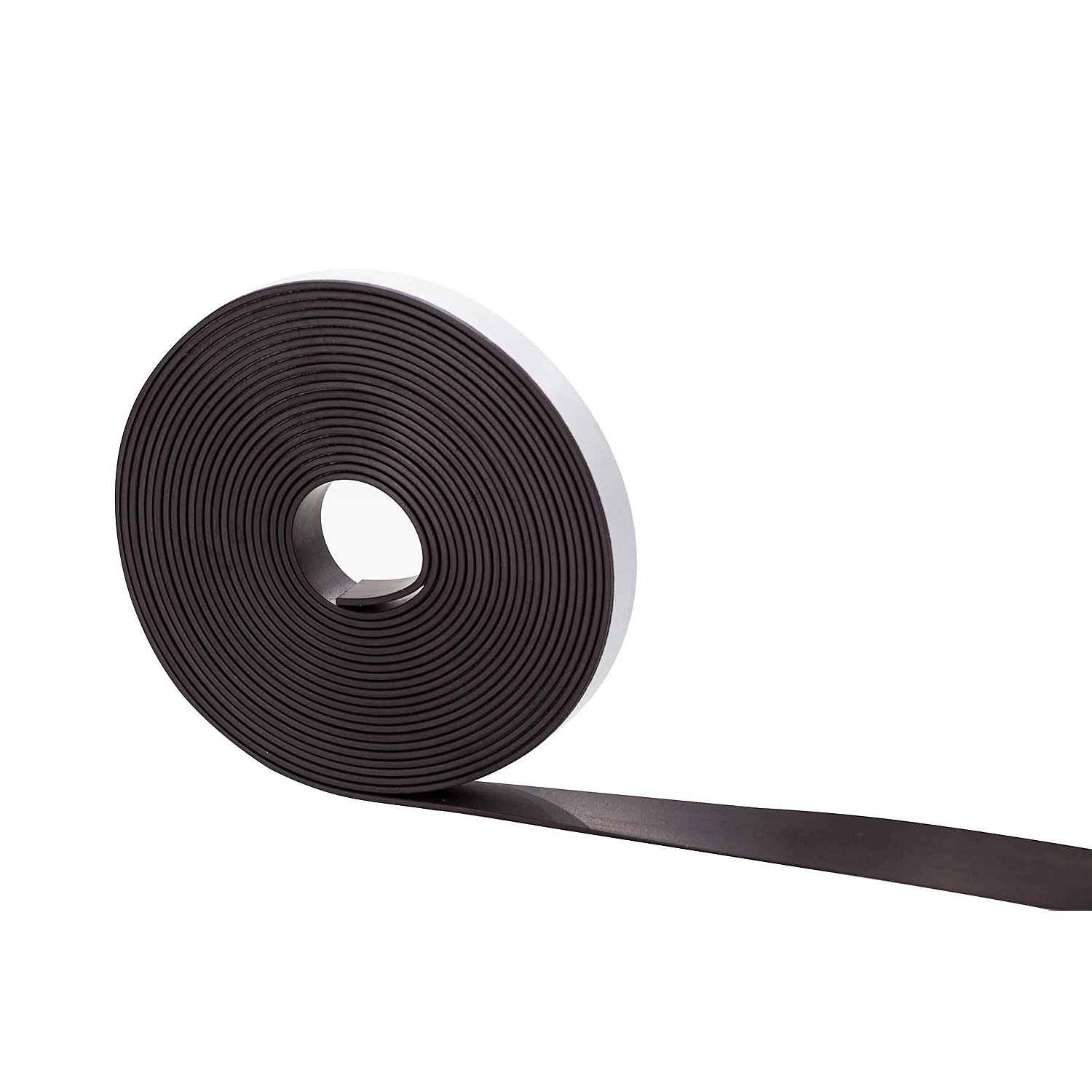 Magnetband, schwarz, 1,25 cm, 5 m