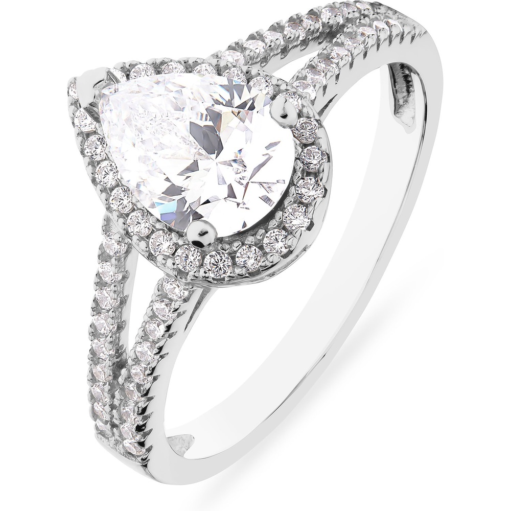 FAVS Bague pour femme 925 Argent argent Bague