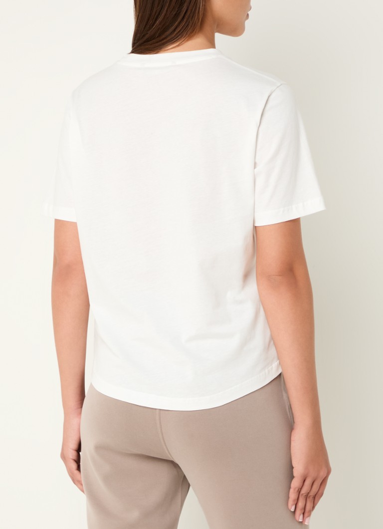 Moscow Gone Velvet T-shirt with logo made of organic cotton