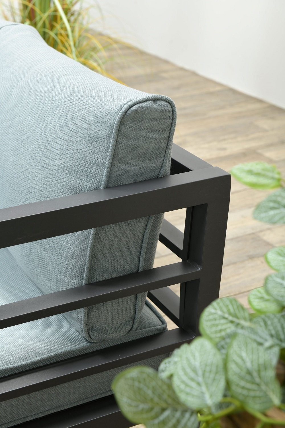 Garden Impressions Gartenlounge-Set Blakes links black / Aluminium / Gartenmöbelset / Outdoor / Möbel, inkl. Auflagen