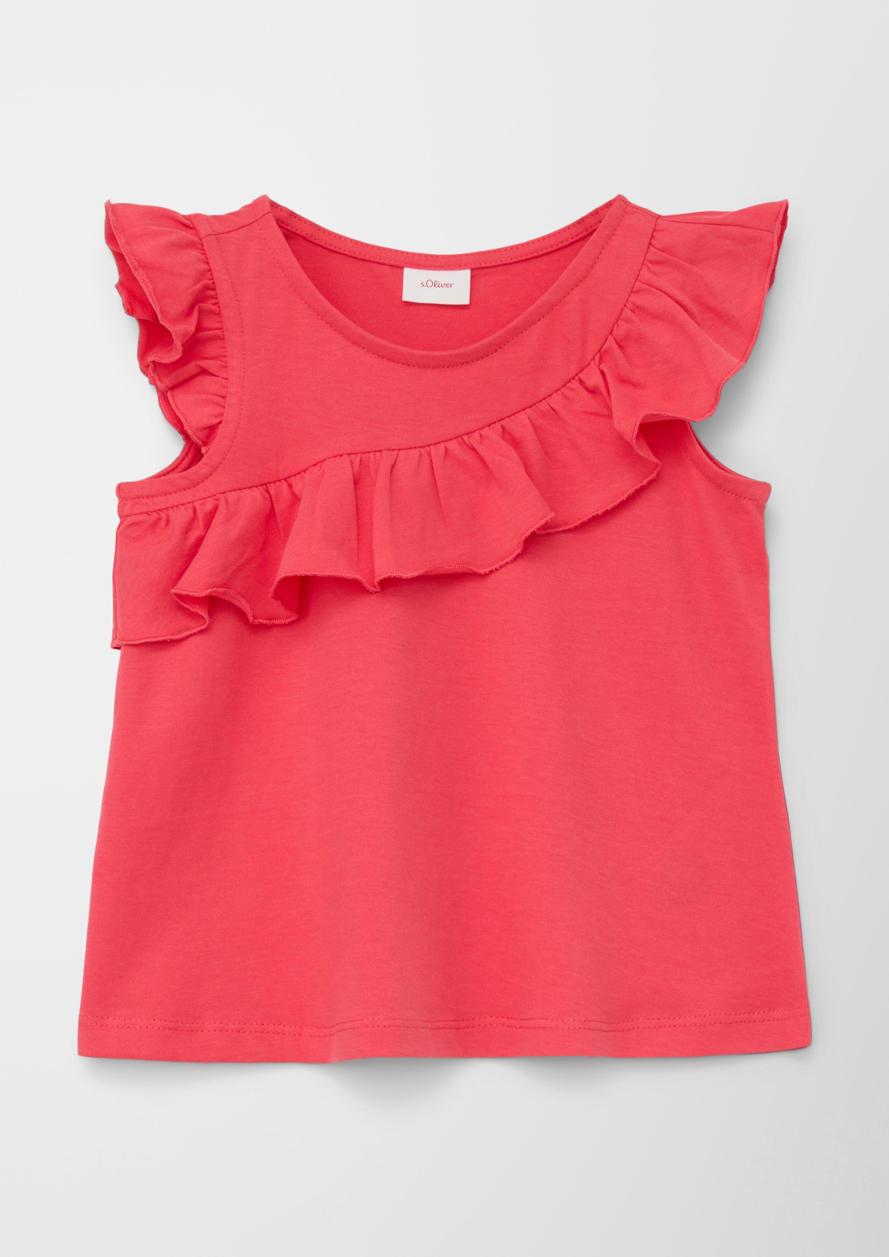 T-Shirt mit Volants  2130400-4513