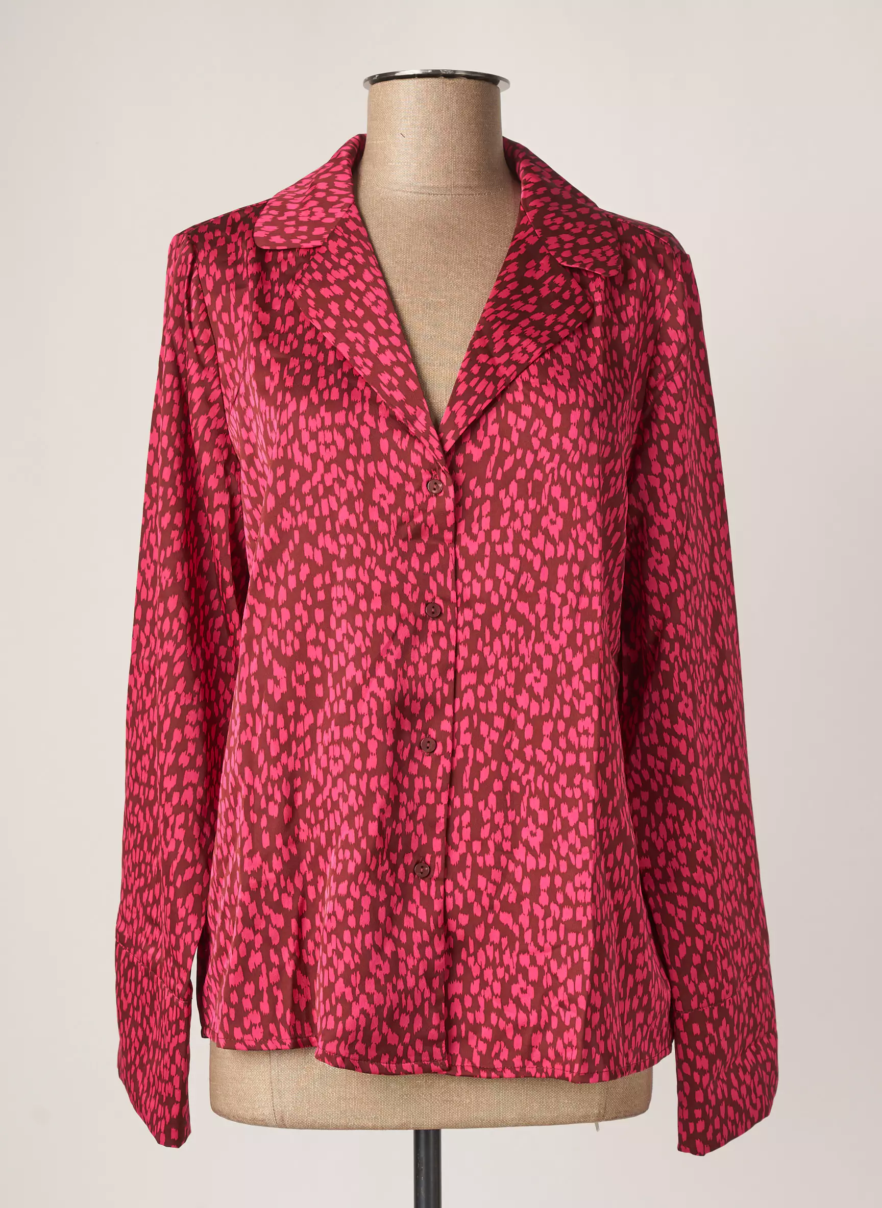 Vila Chemisiers Femme couleur rose