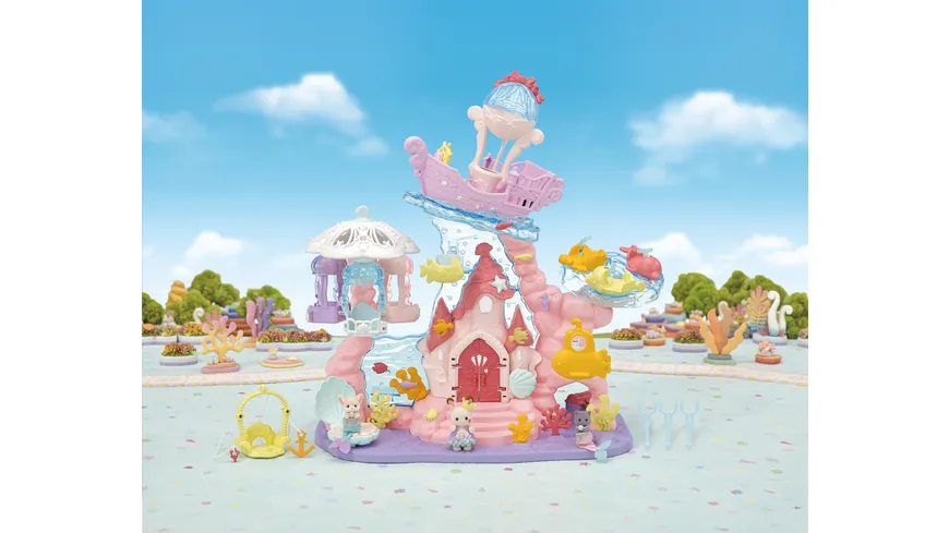 Sylvanian Families - Baby Meerjungfrauen Schloss