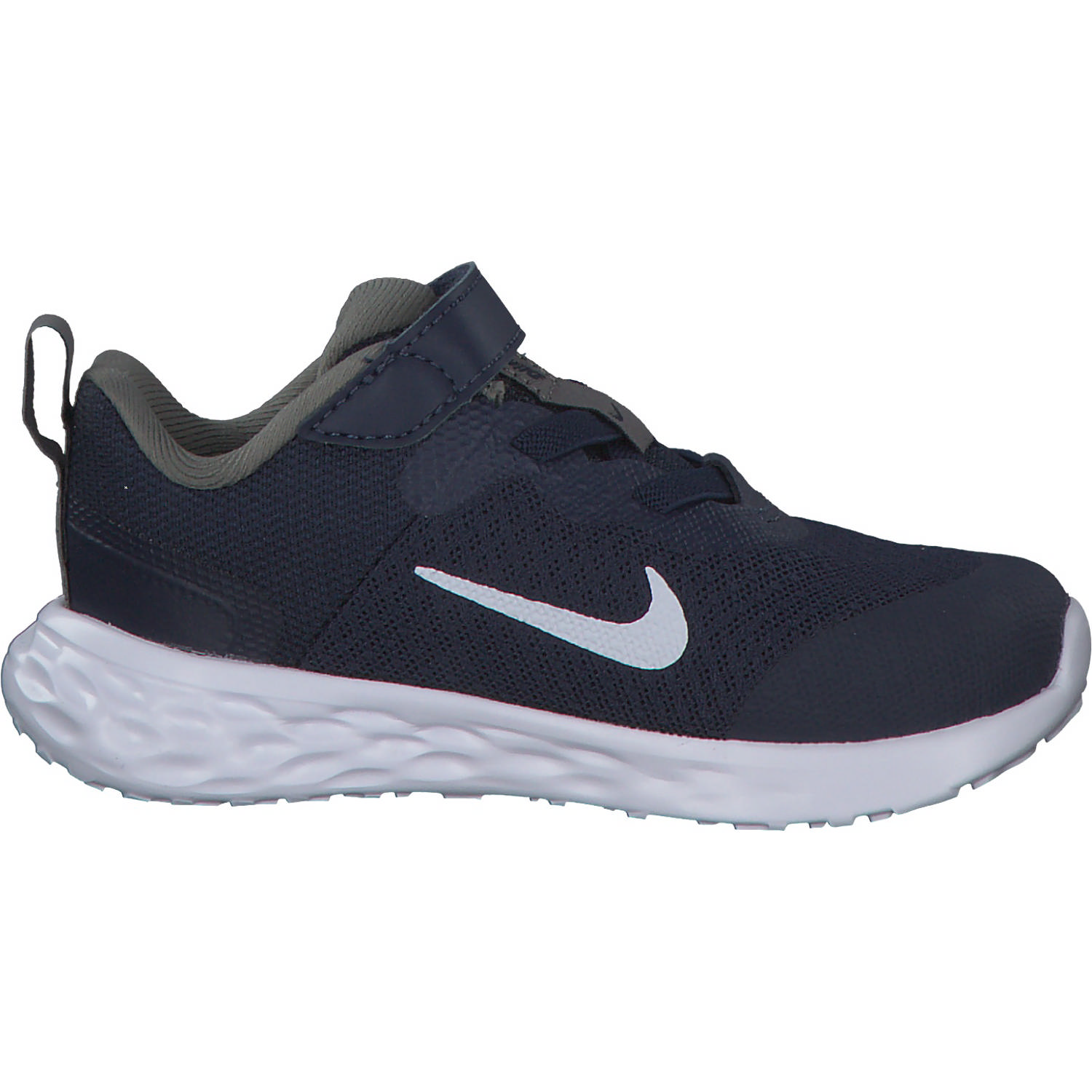 Nike Revolution 6 DD1094 M, Sneakers Low, Kinder, midnight navy/white-flat