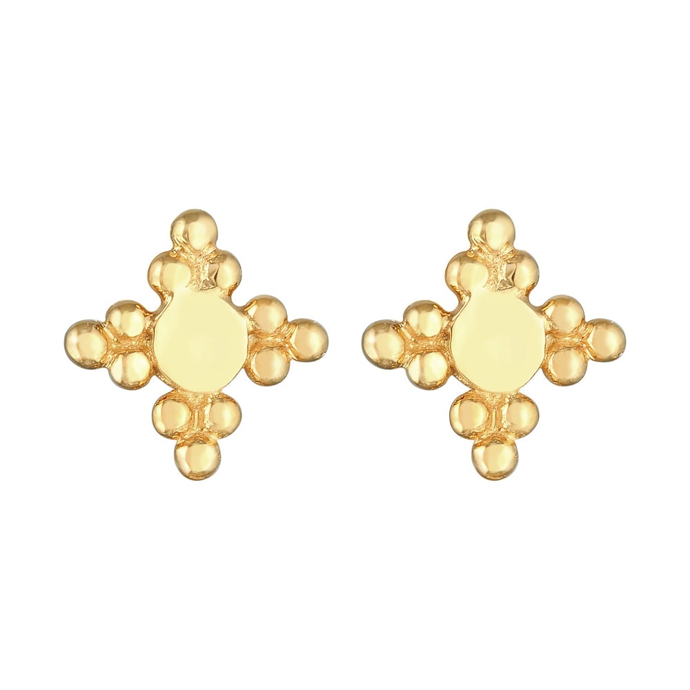 Elli Elli Boucles d'Oreilles Boucles d'oreilles femme étoile boule en argent massif 92 Boucles d'oreilles