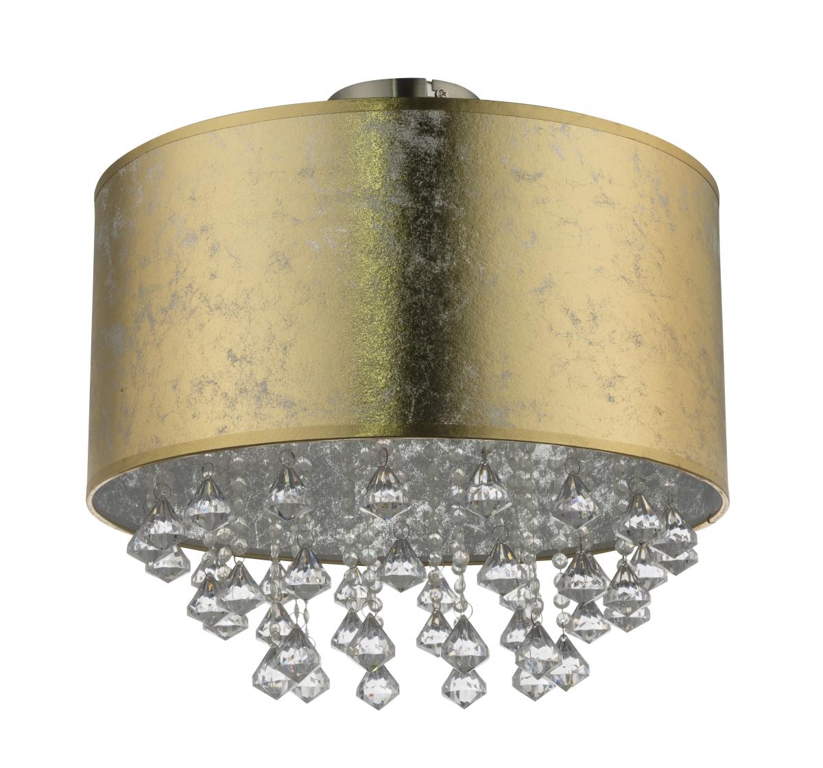 Globo Lighting - AMY - Deckenleuchte Metall Nickel matt, 1x E27