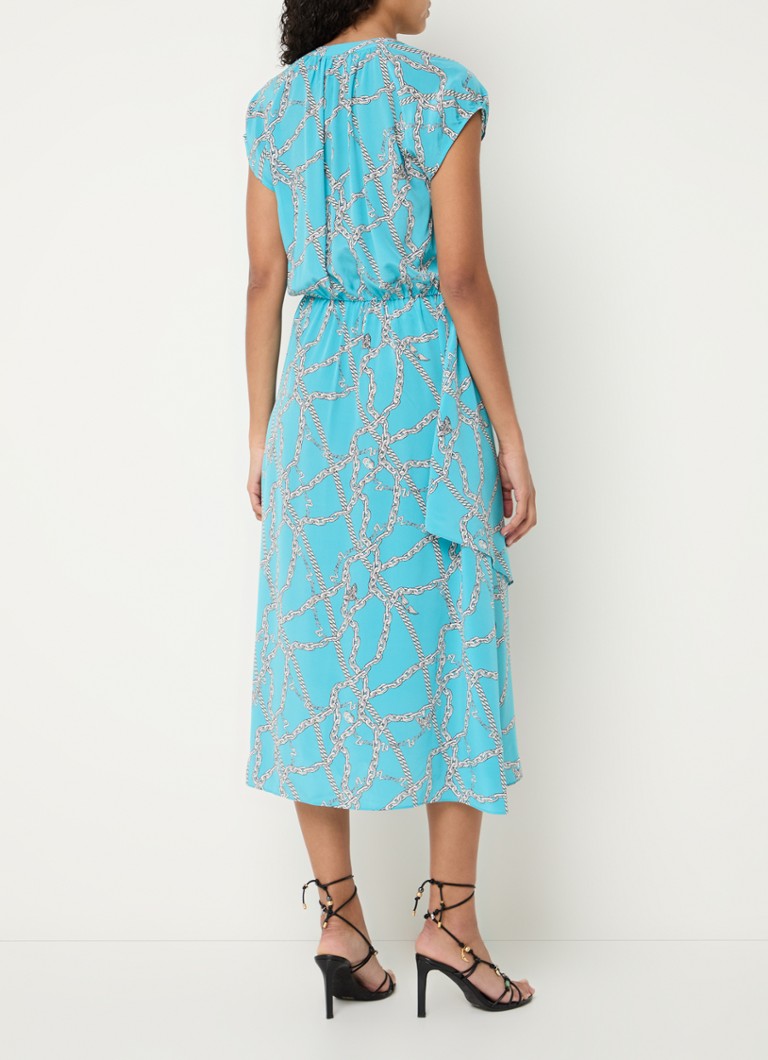 Rochie midi din mătase imprimată Randall de la Zadig&Voltaire