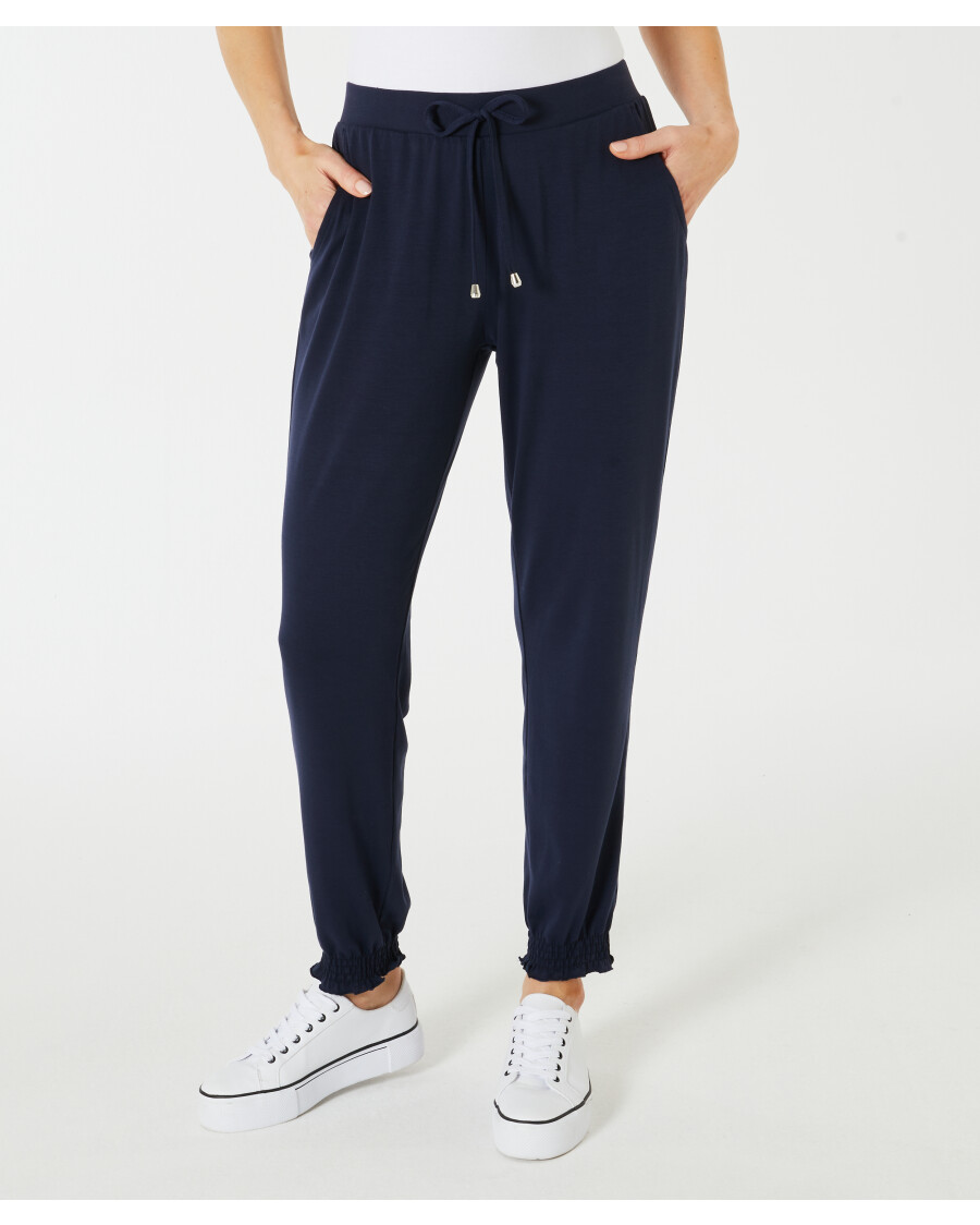 Pull-on-Hose in Dunkelblau