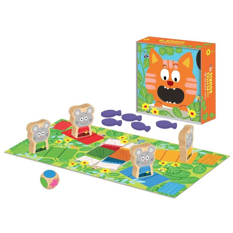 Jeu de société Les petites souris Nathan