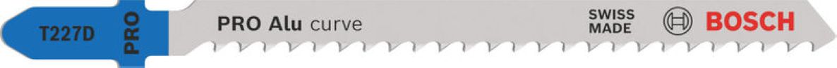Lamă de ferăstrău vertical Bosch Blue Accessories 2608668707 PRO Alu curbe T227D 100 mm 2 bucăți