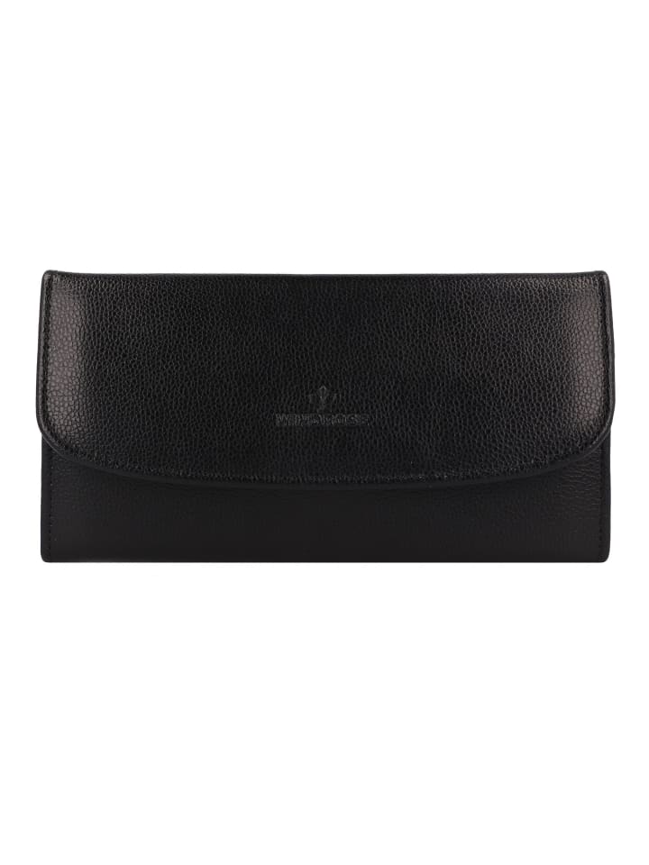 Windrose Beluga Schmucktasche 20 cm Leder in schwarz günstig kaufen onesize