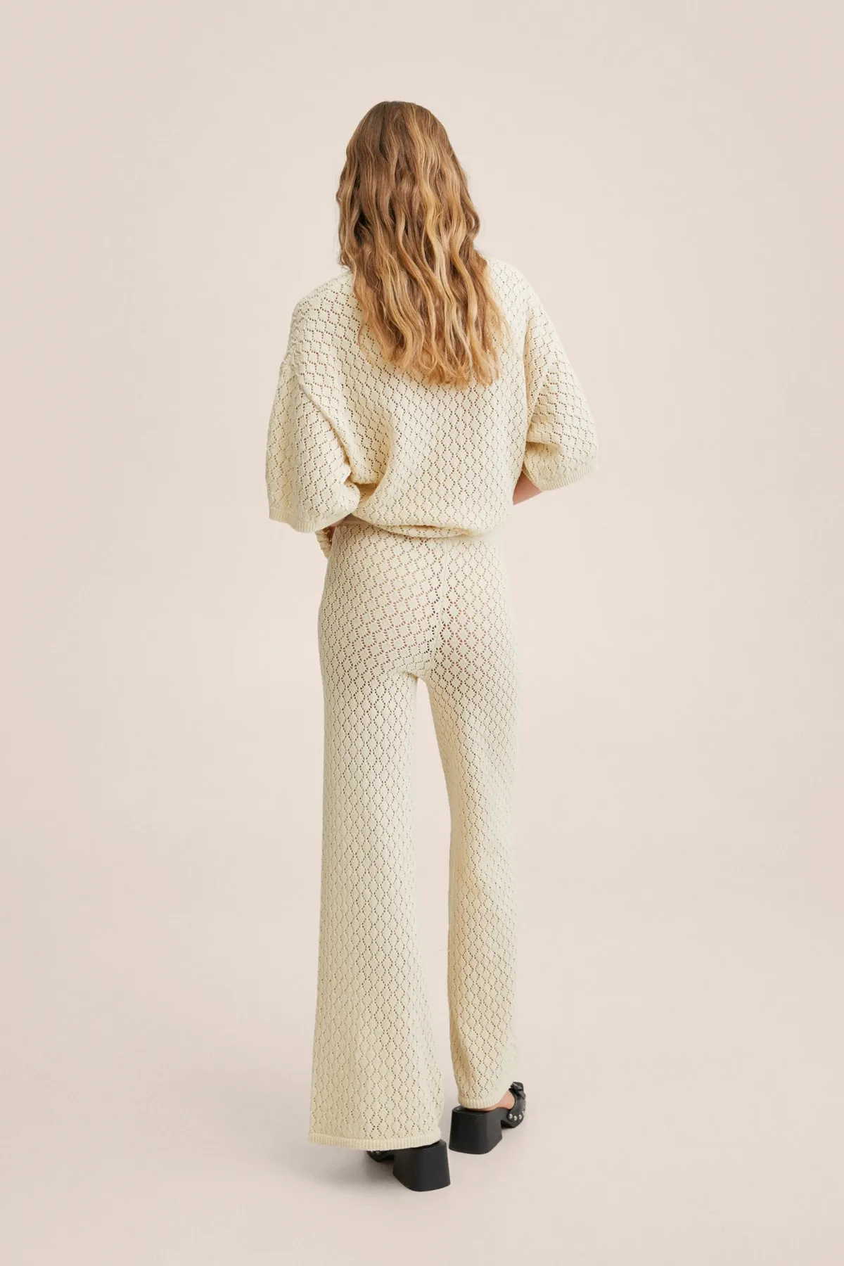 MANGO  27077109 Damen/Mädchen Ecru