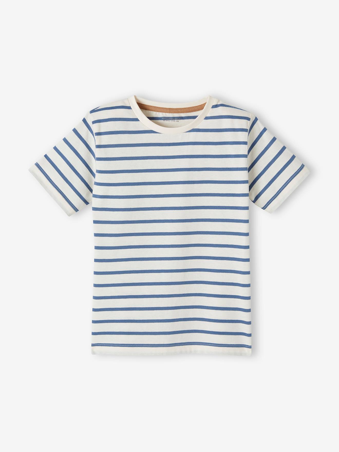 Lot de 3 T-shirts Basics garçon manches courtes lot mastic