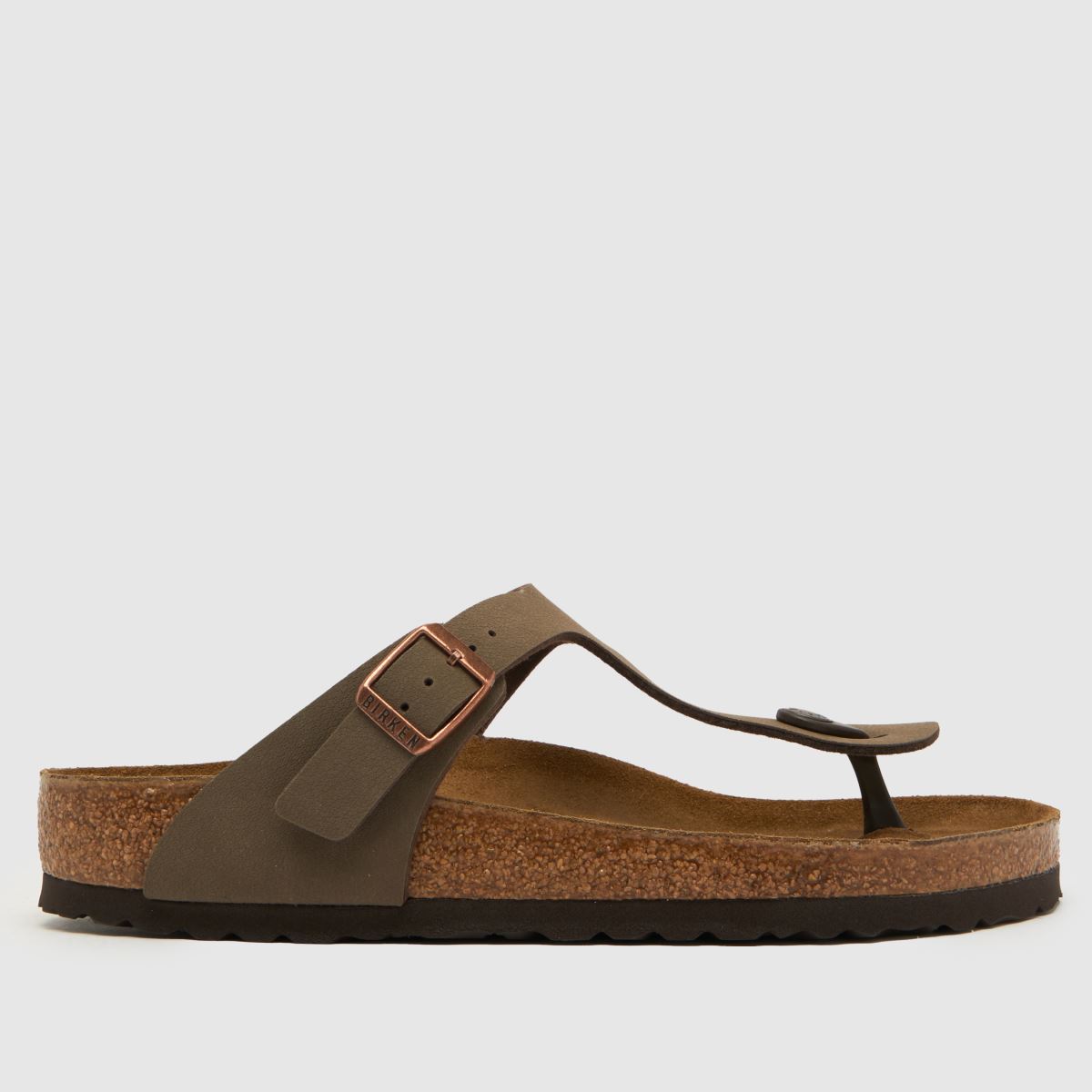 BIRKENSTOCK gizeh szandálok barna színben