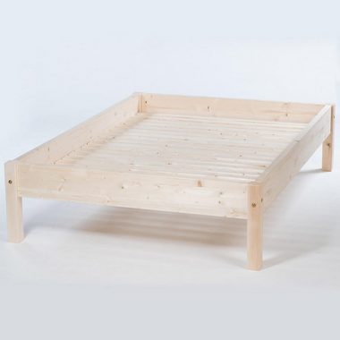 TUGA-Holztech Massivholzbett Dübelbett (Fichte) 