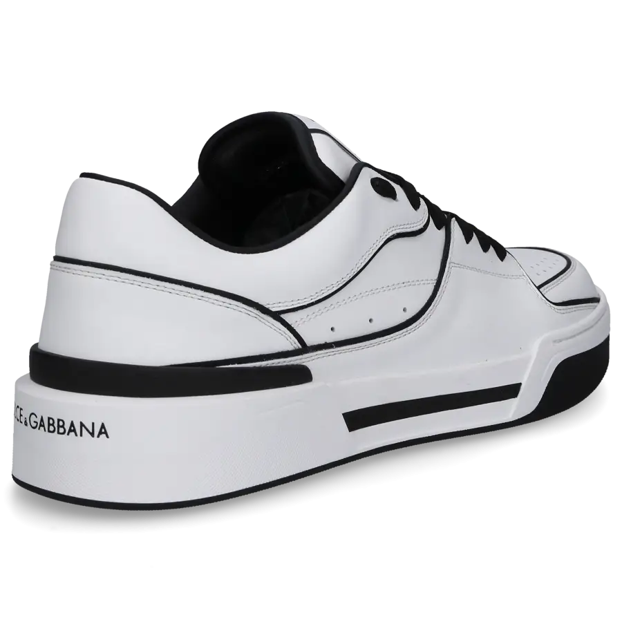 Dolce & Gabbana - Sneaker low NEW ROMA Kalbsleder - weiß