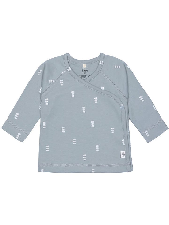 Lässig Longsleeve in Hellblau günstig kaufen