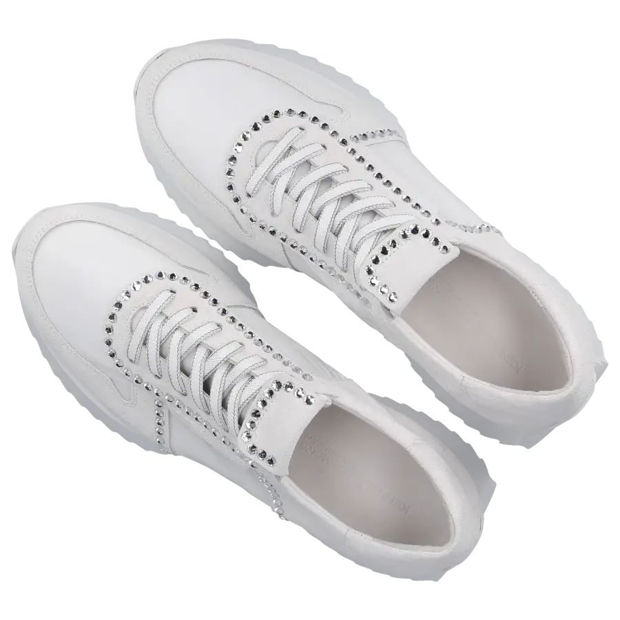 Kennel & Schmenger - Sneaker low PULL Ziegenleder - weiß