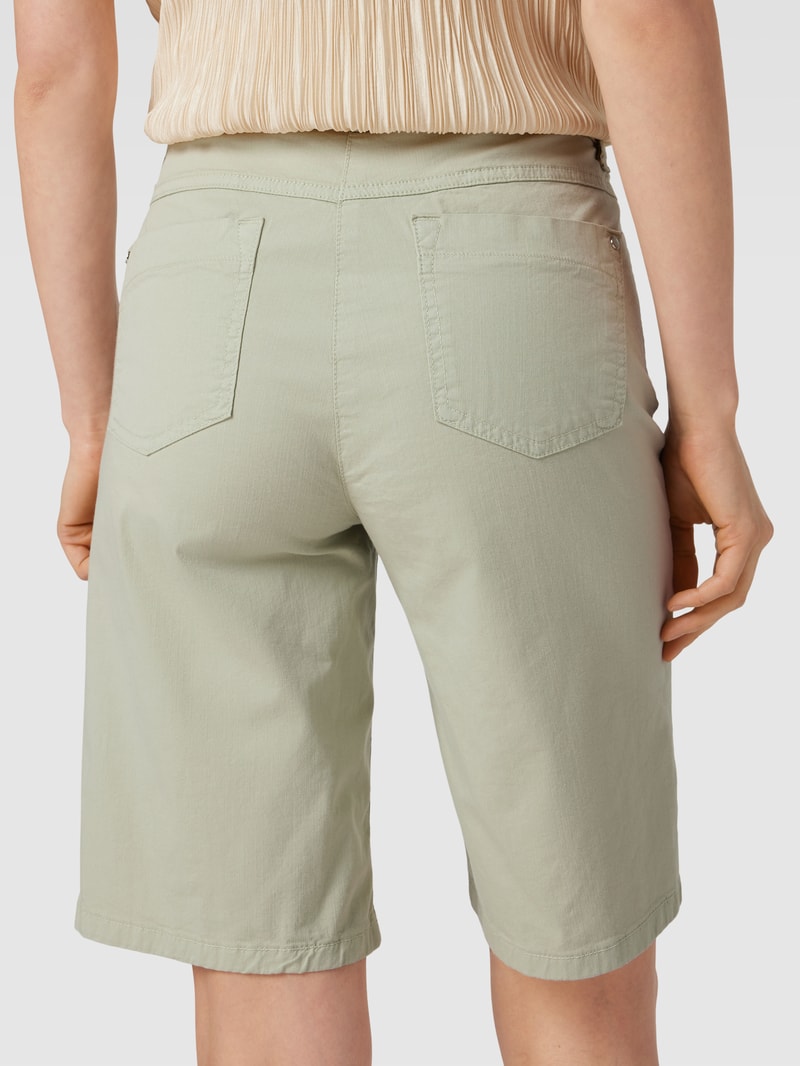 Bermudas im 5-Pocket-Design Modell 'CORA' in grün