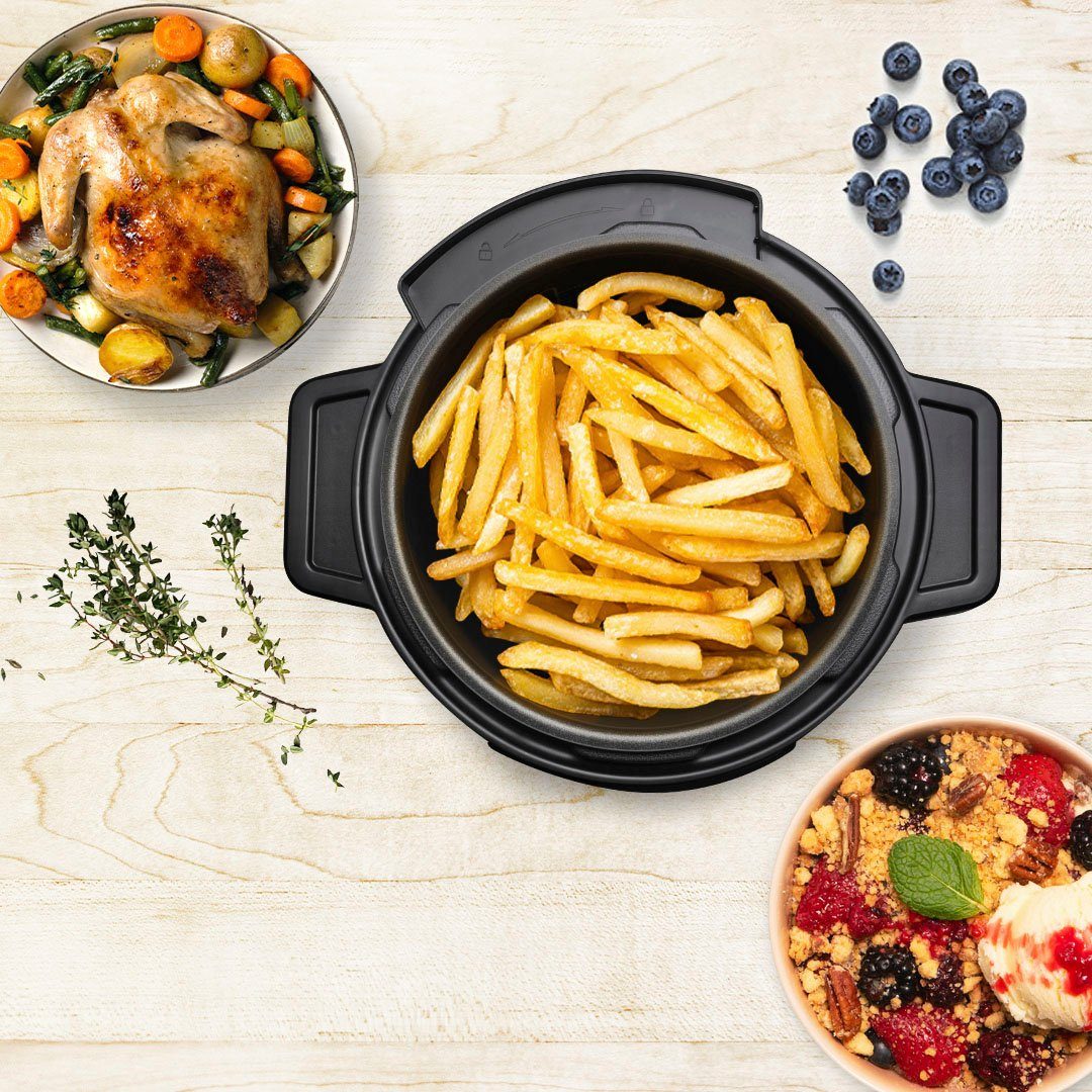 Tefal Multikocher CY7788 Turbo Cuisine & Fry, 1090 W, 7,6 l Schüssel, Schnellkochfunktion, 10 aut. Kochprogramme, 4 Extra Crisp Programme