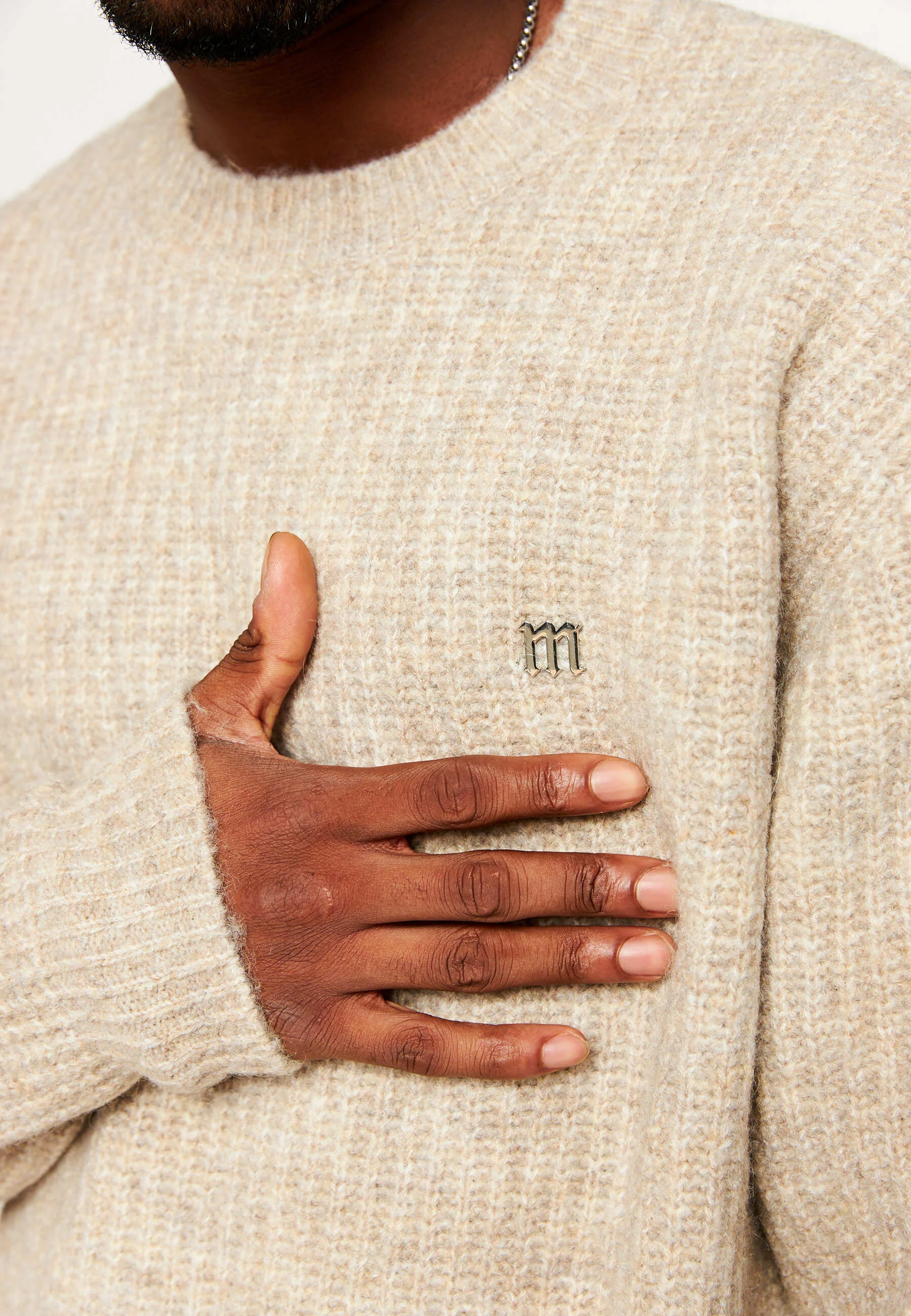 Suéter de gran tamaño Multiply Apparel Old London M - Suéter