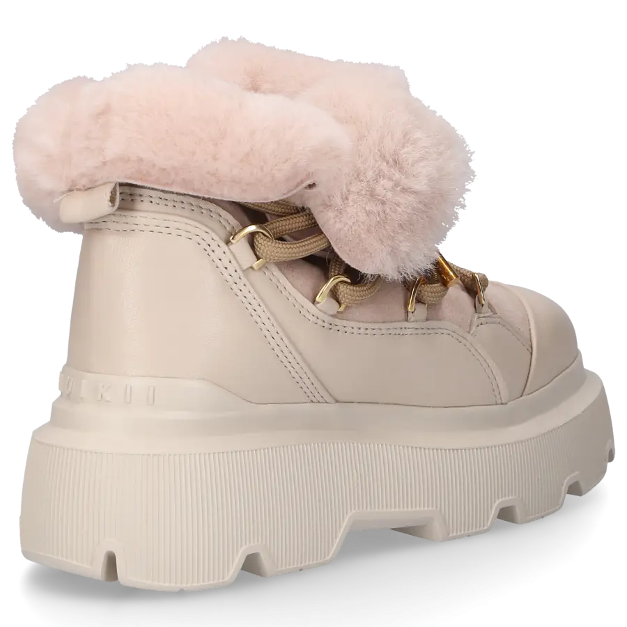 INUIKII - Stiefeletten 70202 gefüttert - beige