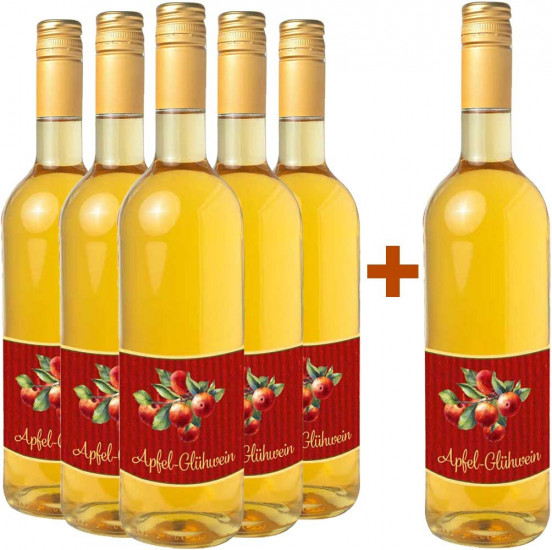 5+1 Paket Apfel Glühwein Bio - Hofgut Lumee-Sophia