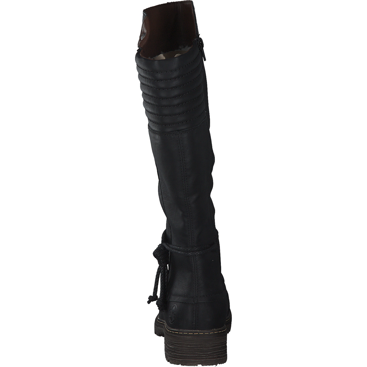 Rieker Z4776, Overknee-Stiefel, Damen, Schwarz