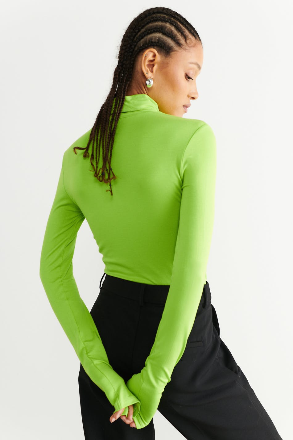 Soft turtleneck top