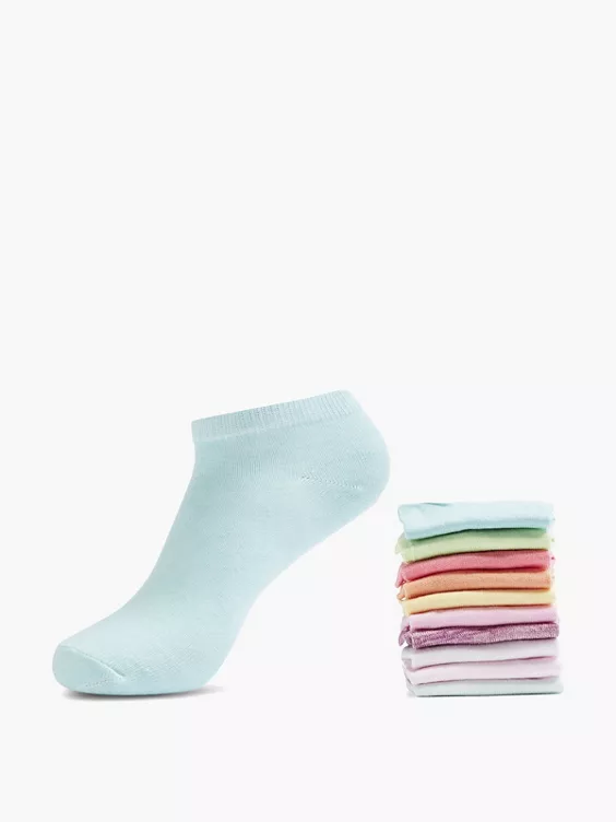 DEICHMANN 10er Pack Sneakersocken