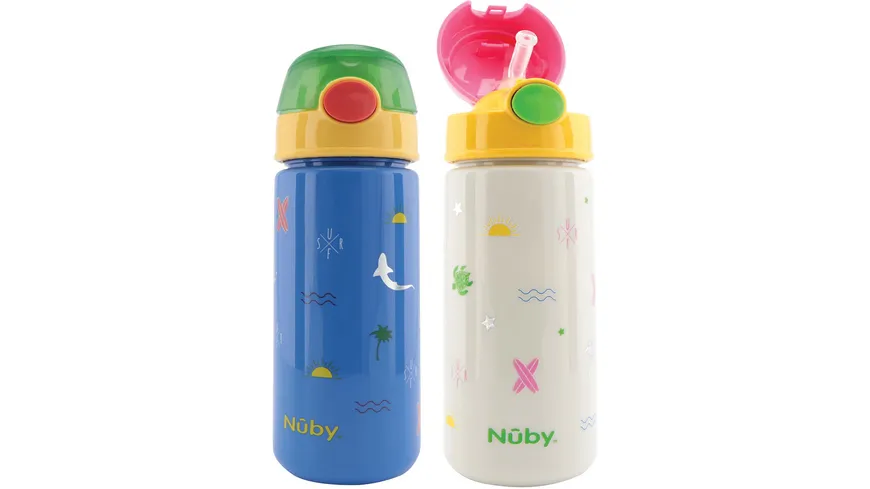 Nûby Becher Trinkhalm Active 0,54 L