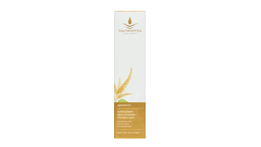 TAUTROPFEN Amaranth Anti-Age Solutions Aufbauendes Gesichtsserum 50 ml