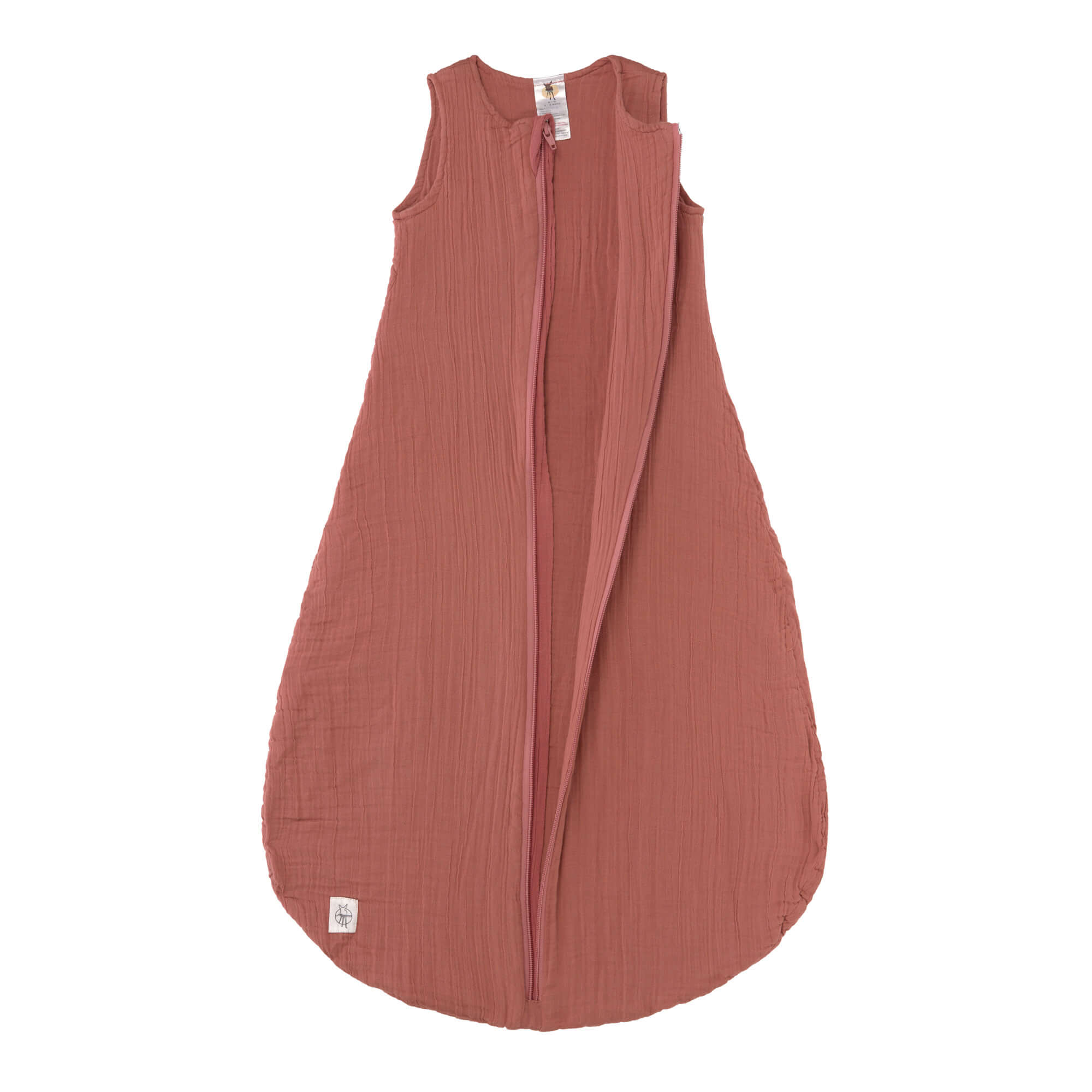 Baby Sommerschlafsack Tog 1 - Bio Baumwolle, Rosewood Rosa