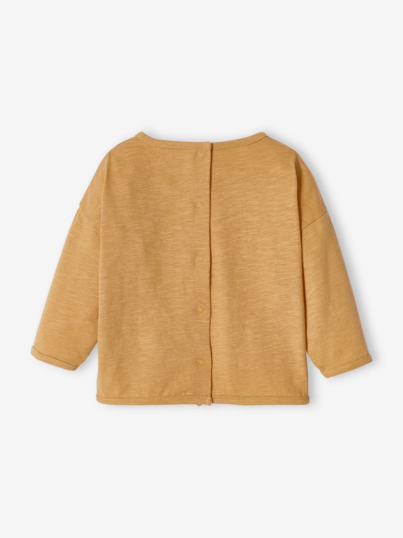 Vertbaudet Baby Shirt mit Dschungelprint - bronze