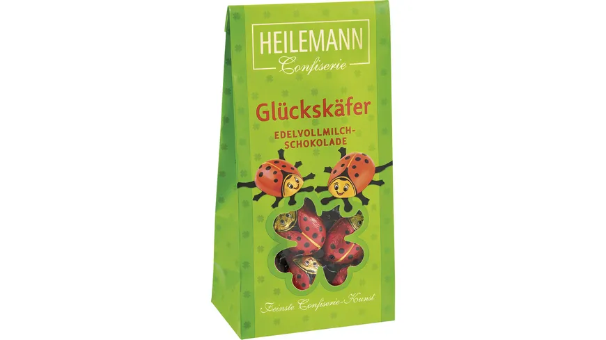 Heilemann Edelvollmilch-Schokolade Glückskäfer 94 g
