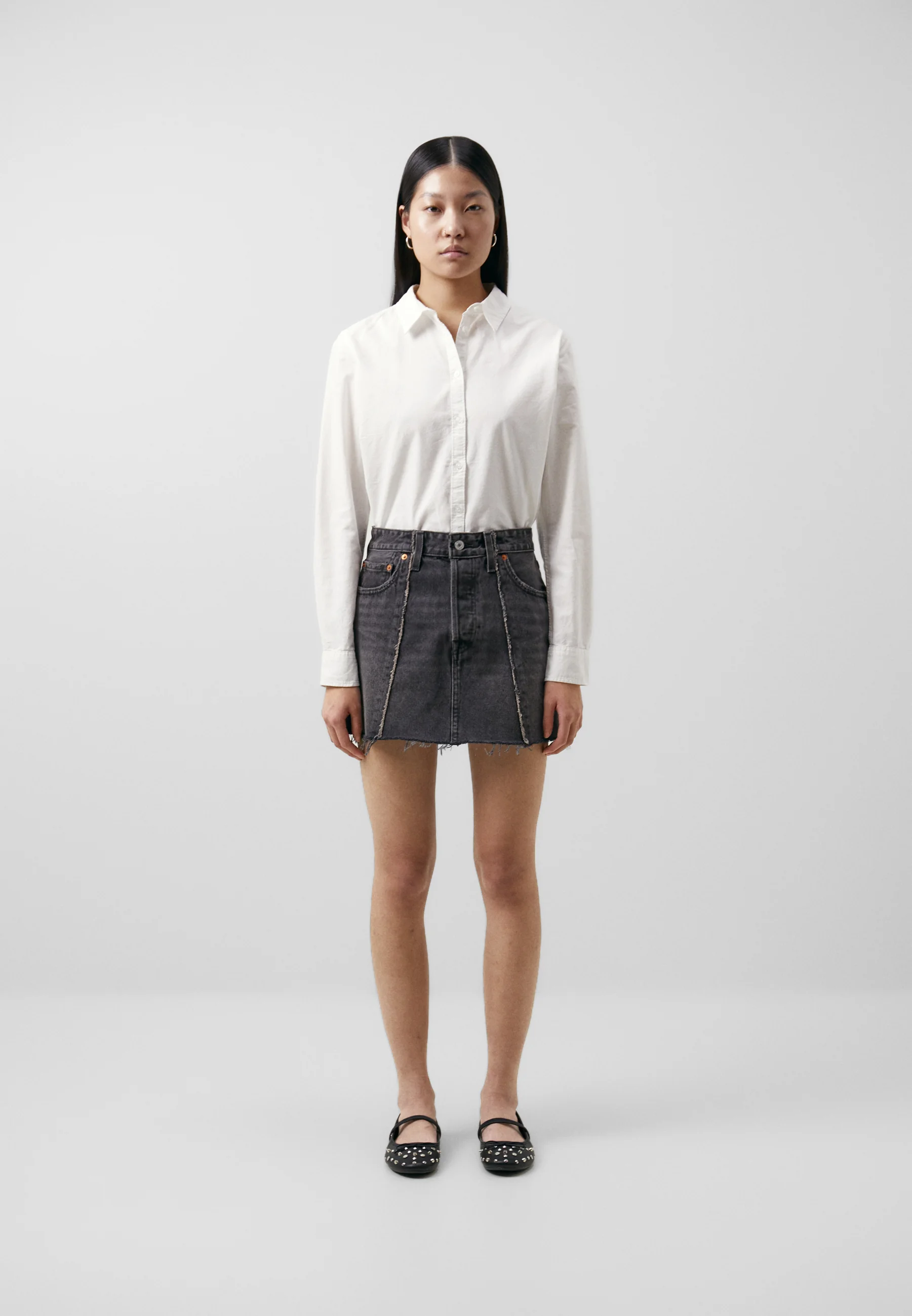 Levi's® RECRAFTED ICON SKIRT - Falda vaquera