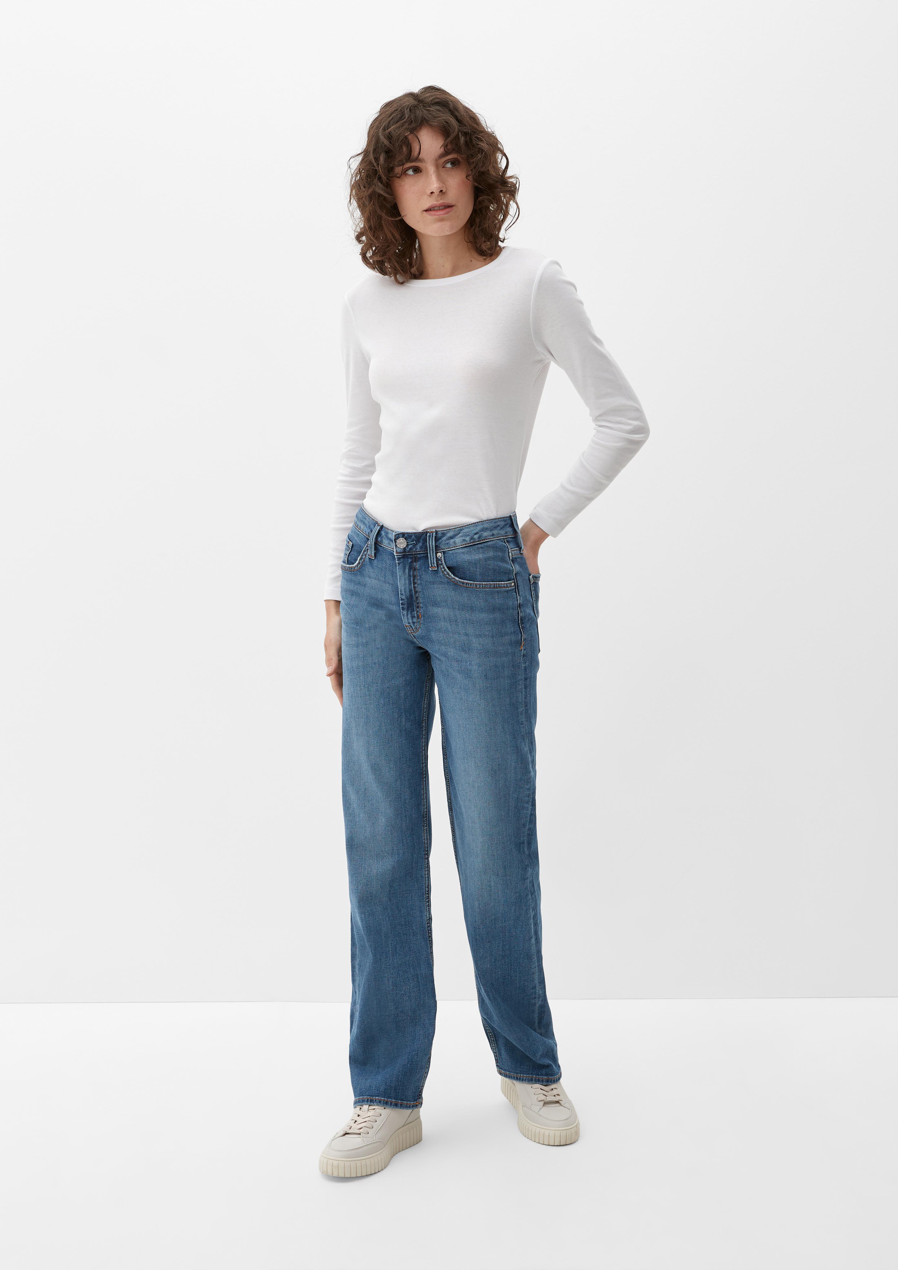 Jeans Karolin / Regular Fit / Mid Rise / Straight Leg   2127215-54Z3