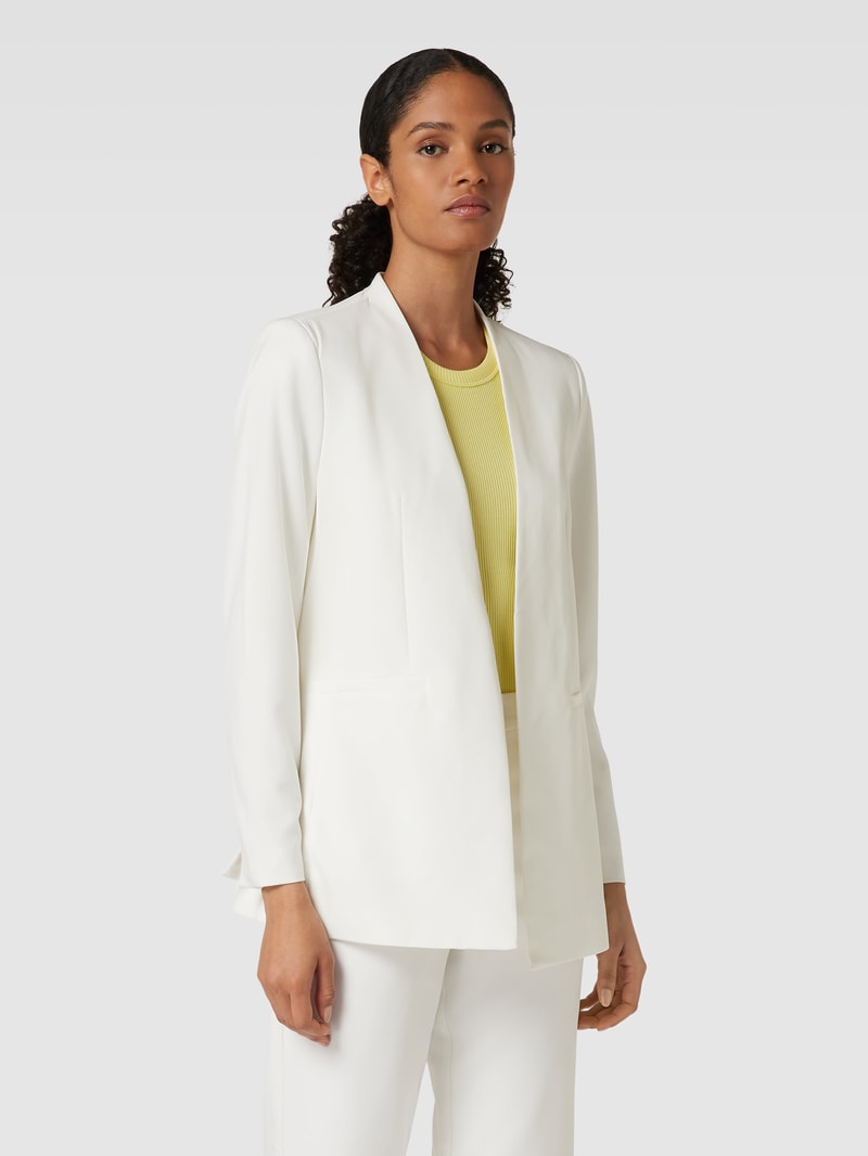 Blazer mit Leistentaschen Modell 'KREMA' in offwhite