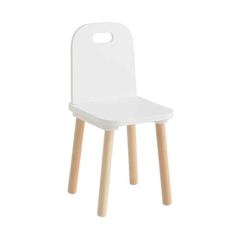 Chaise blanche maternelle pour bureau Oxybul