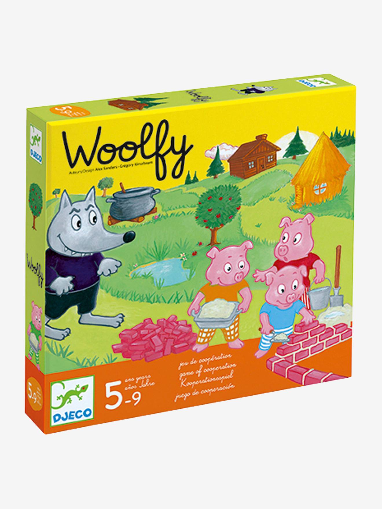 Woolfy DJECO multicolore