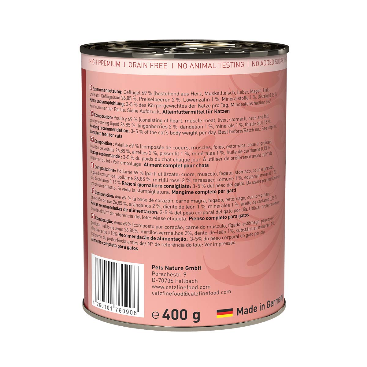Catz Finefood Classic N° 3 - Geflügel günstig kaufen bei ZooRoyal