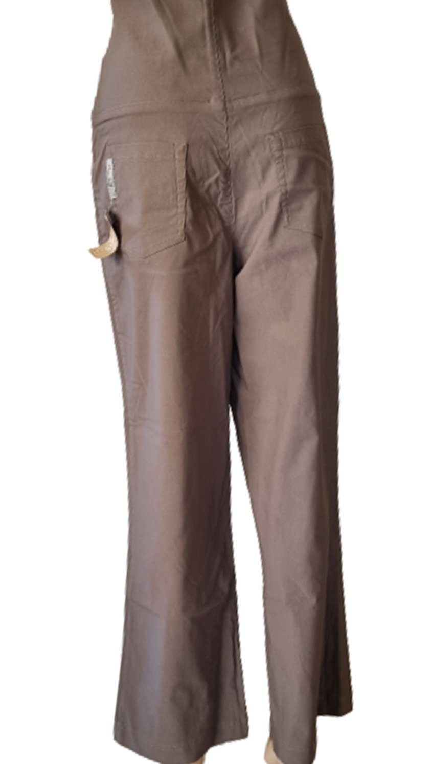 christoff Umstandshose ORA-21087 beige Kurzgrösse Hoher Dehnbund