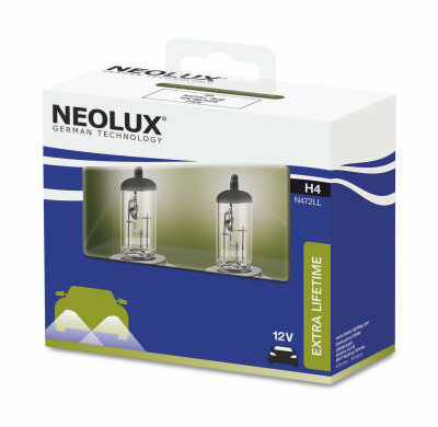 OSRAM NEOLUX Extra Lifetime Glühlampe H4 12 V 55/60 W, 2 Stück - ATU