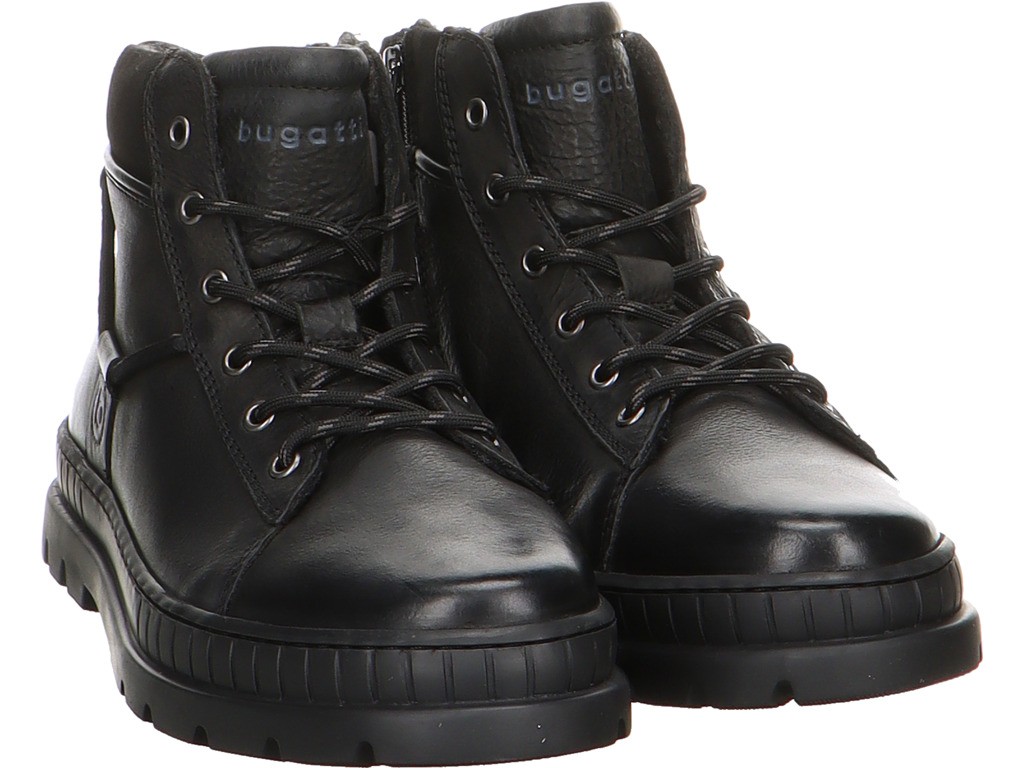 BUGATTI Stiefeletten schwarz Pallario comfort