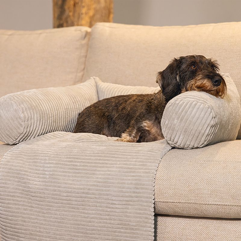 Designed by Lotte Couchkissen Ribbed, hellgrau