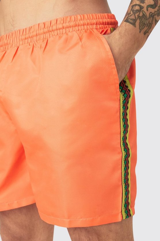 Mittellange Badehose