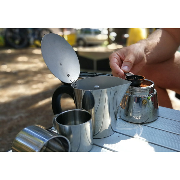 ESPRESSO MAKER EDELSTAHL 6 TASSEN - Kaffeepresse