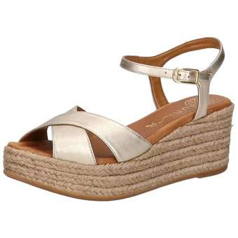 Unisa Plateau Sandale in gold